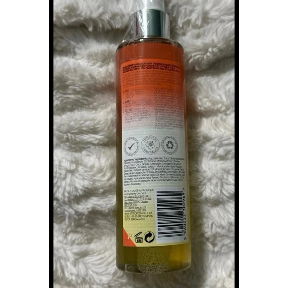 St Tropez bronzing water self tan